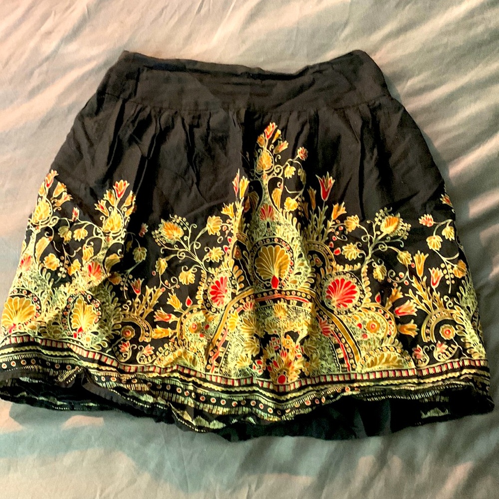 Bohemian summer skirt